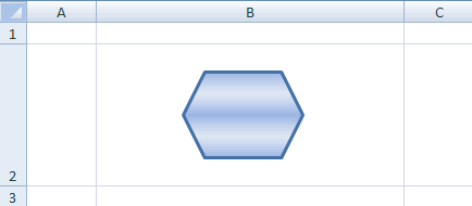 Shape with gradient fill and tileRect with 50% offset